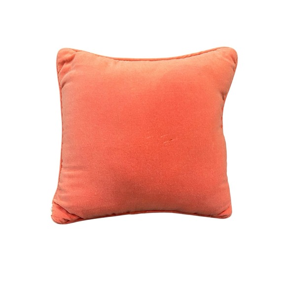 Vintage Mom Maker Of Miracles Floral‎ Needlepoint & Velvet Pillow - Picture 2 of 3